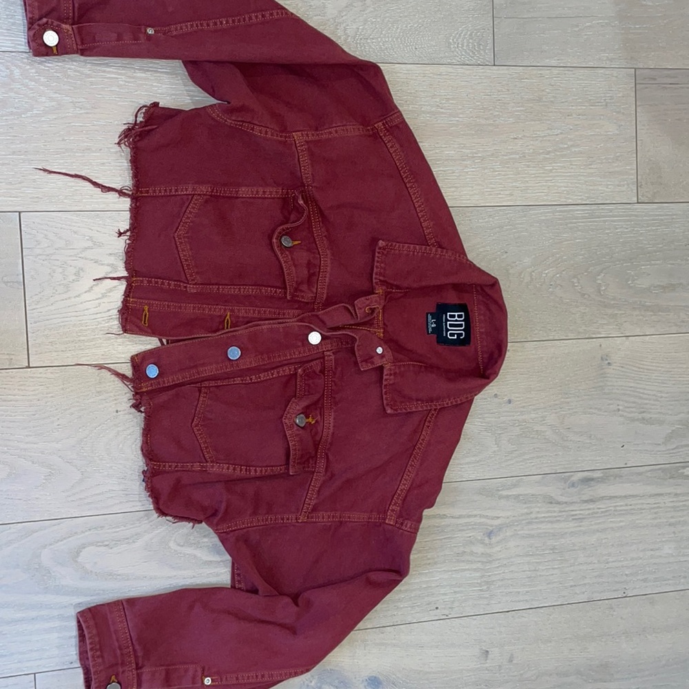 Urban outfitters BDG distressed cropped jacket